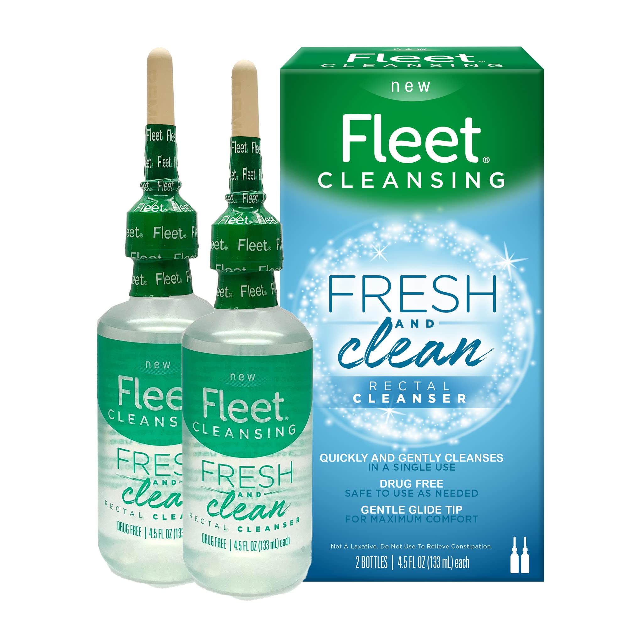 Fleet Fresh & Clean total pack showcases six bottles for convenience