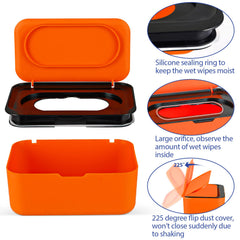 Large capacity up to 80 wipes in the Flenpptly dispenser