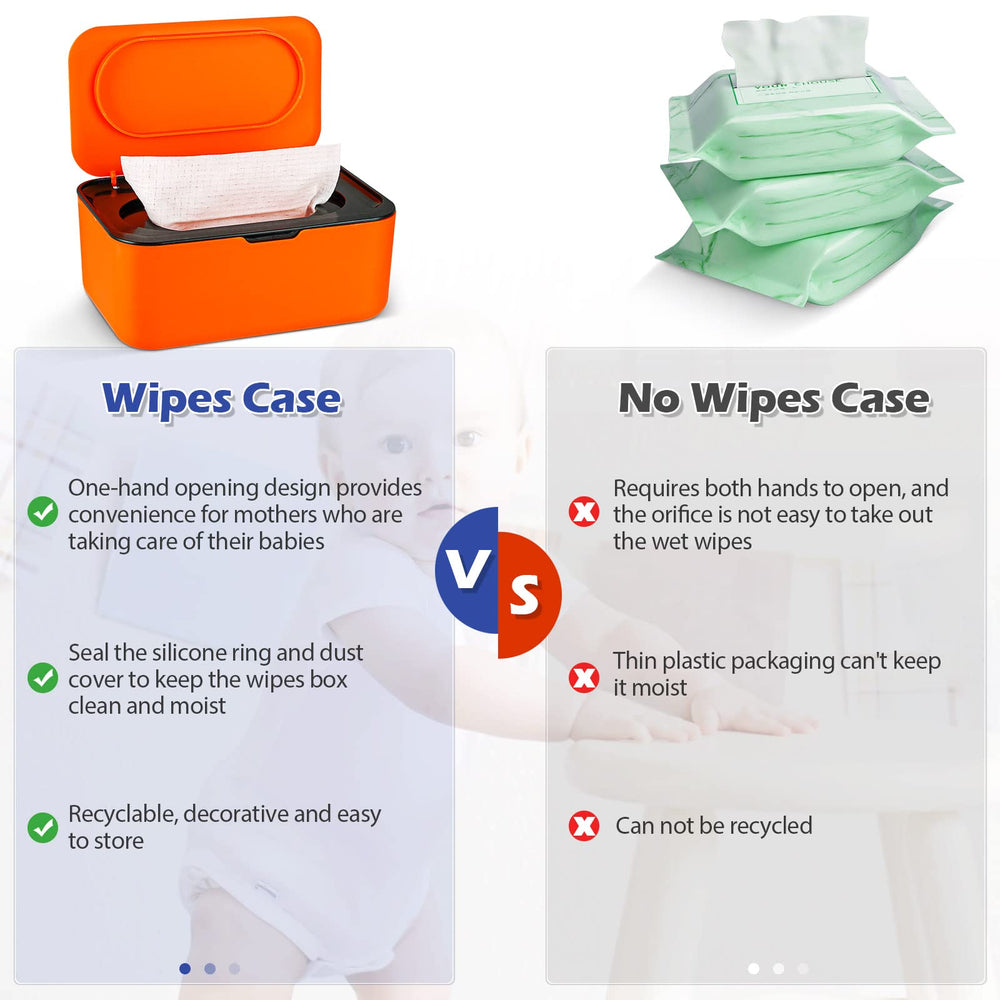 Sleek black Flenpptly wipes dispenser complements modern nursery decor