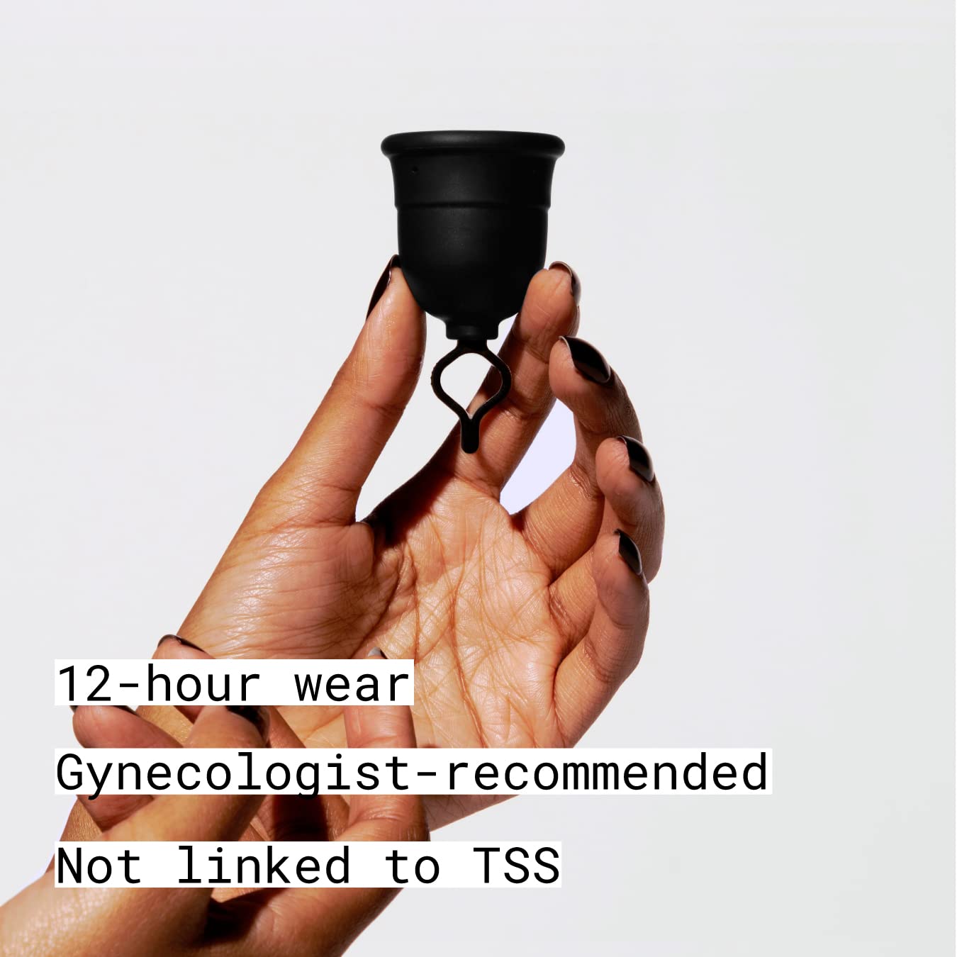 Flex Cup uses medical-grade silicone for safe daily use.