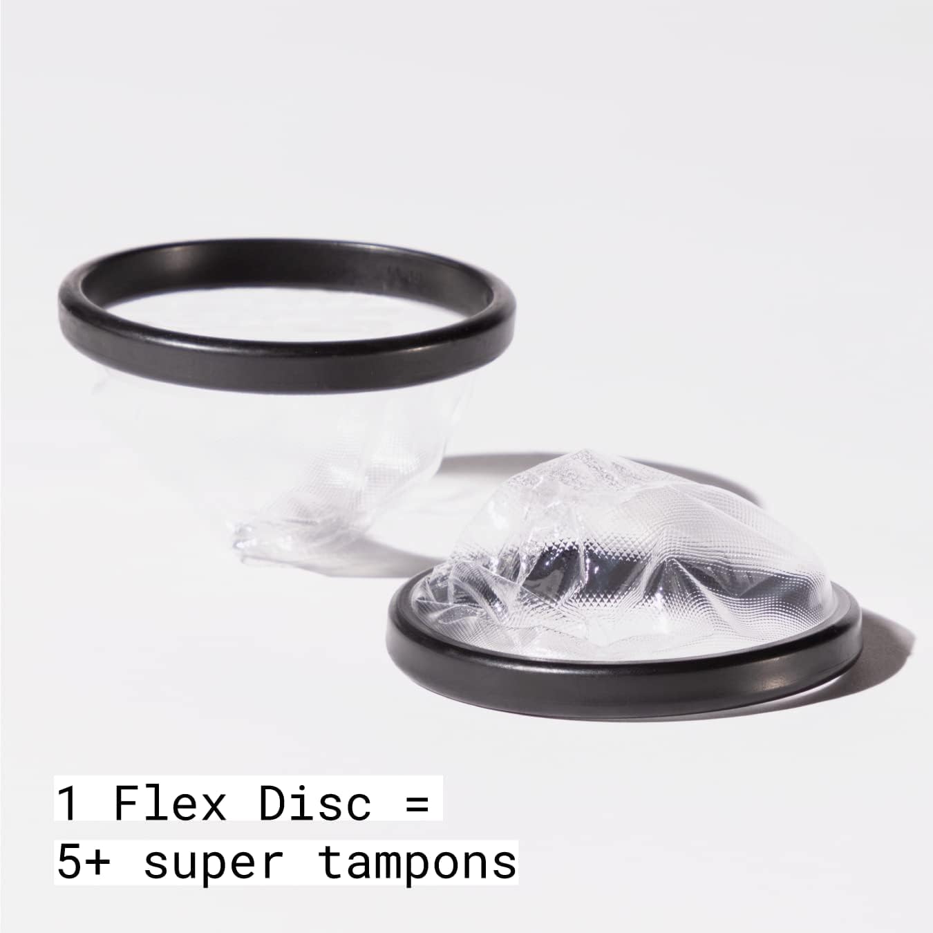Flex Disc worn for all-day protection during activities.