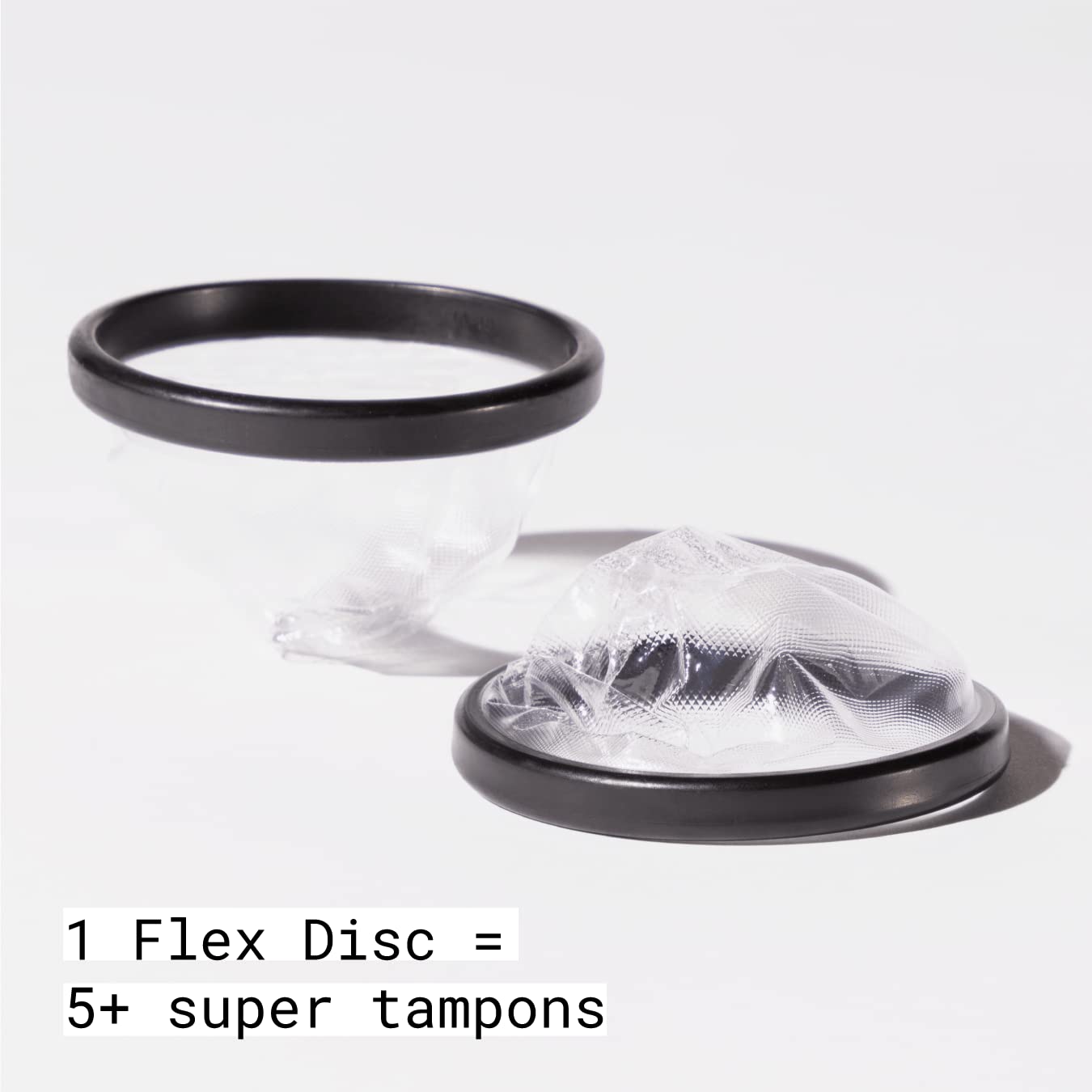 Close-up of Flex Disc rim highlighting simple, comfortable design.
