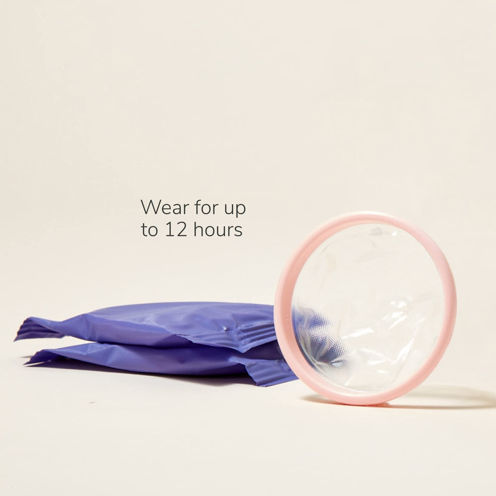 FLEX Softdisc inserted demonstrating comfortable fit and protection