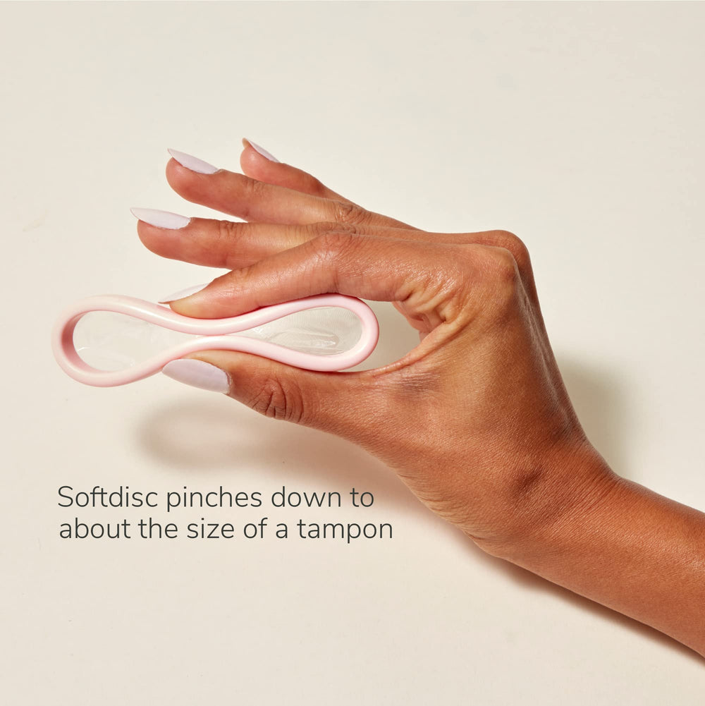 FLEX Softdisc night setup offers leak protection while sleeping