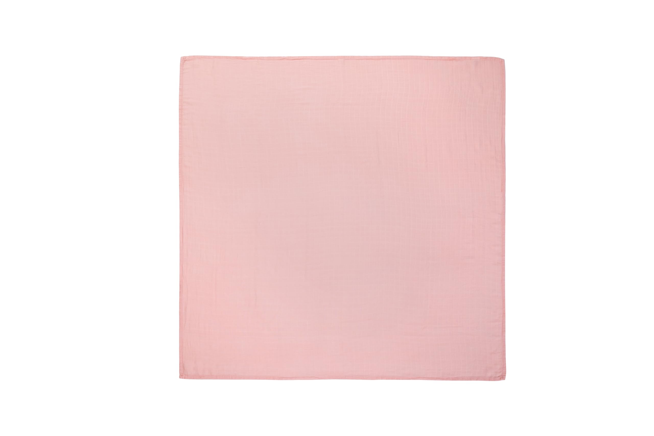 Flexora Muslin Pink Dreams blanket in a multi-use setup for burp cloth and cover.