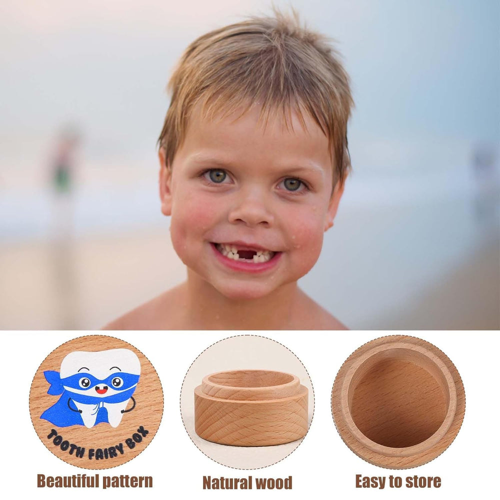 FLHRSM Tooth Fairy Box kid-friendly design encourages nightly tooth rituals.