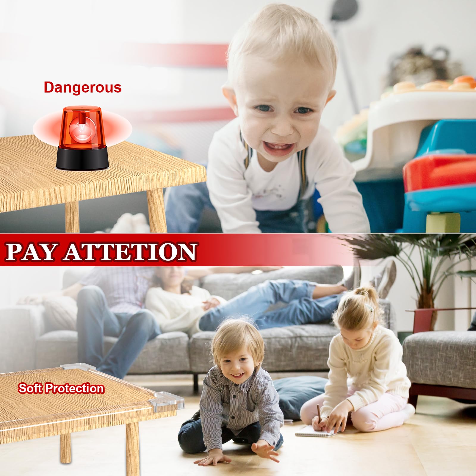 Floatlive edge corner protector adhesive secure display demonstrates strong hold and tamper resistance