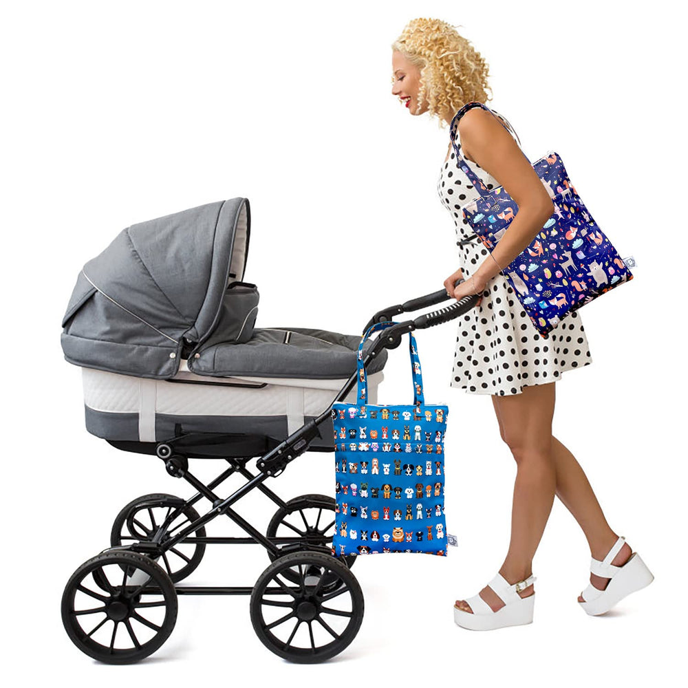FLOCK THREE folded flat demonstrates compact portability for travel.
