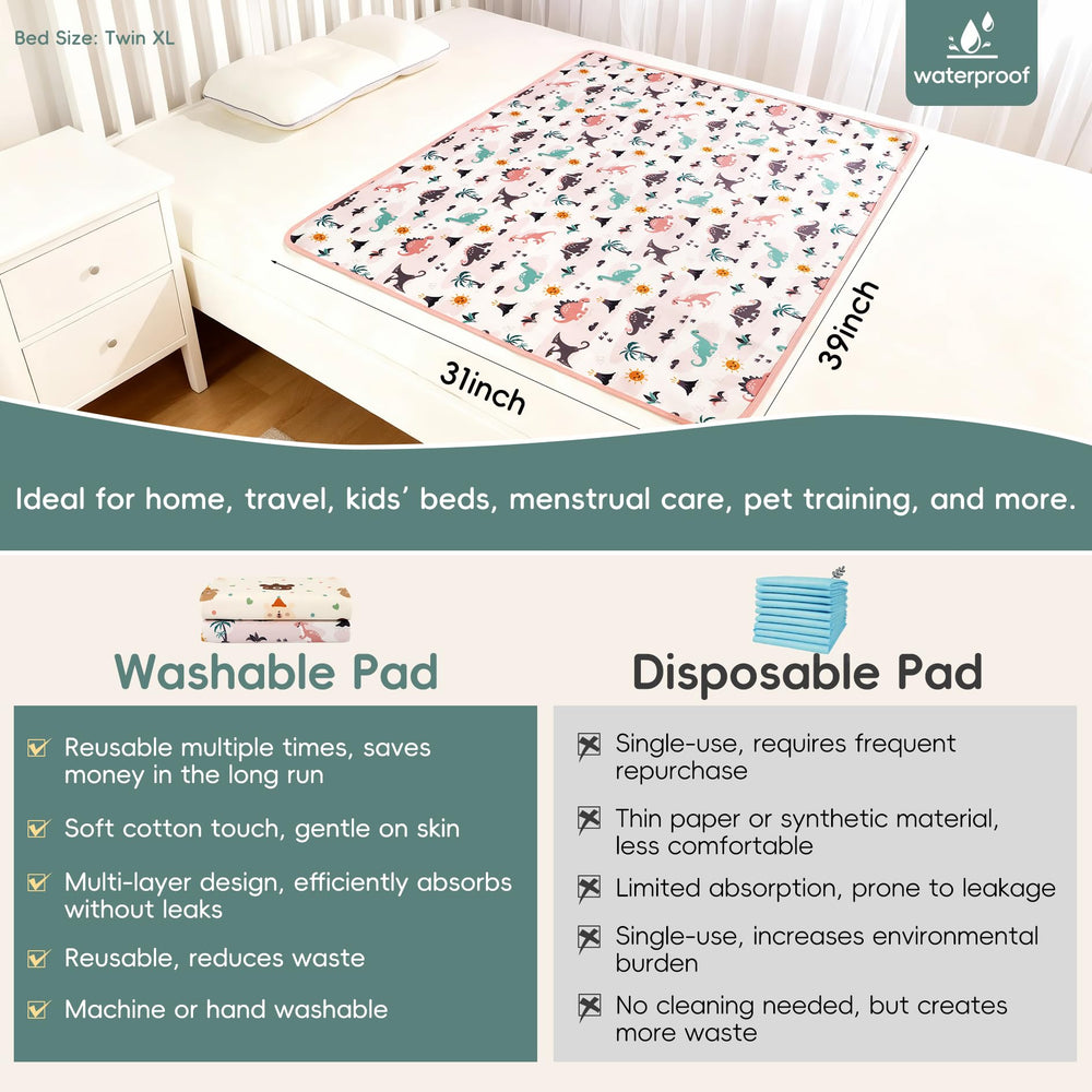 Florith absorbent, quick-drying layer locks in moisture efficiently.