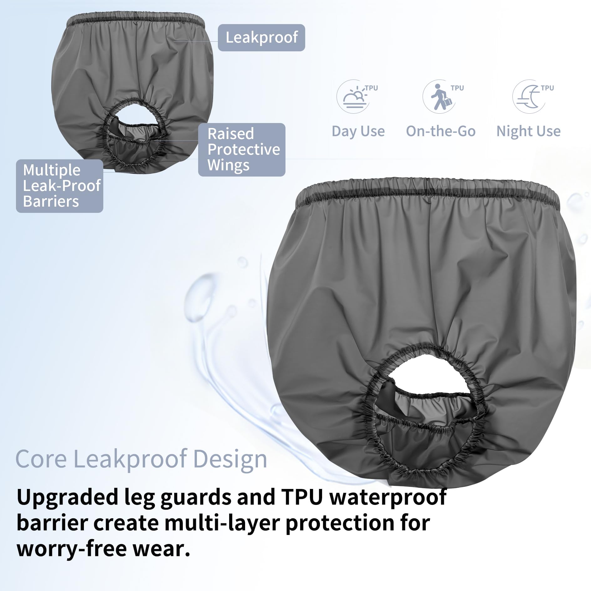 Florith daily comfort with skin-friendly design reduces heat buildup.