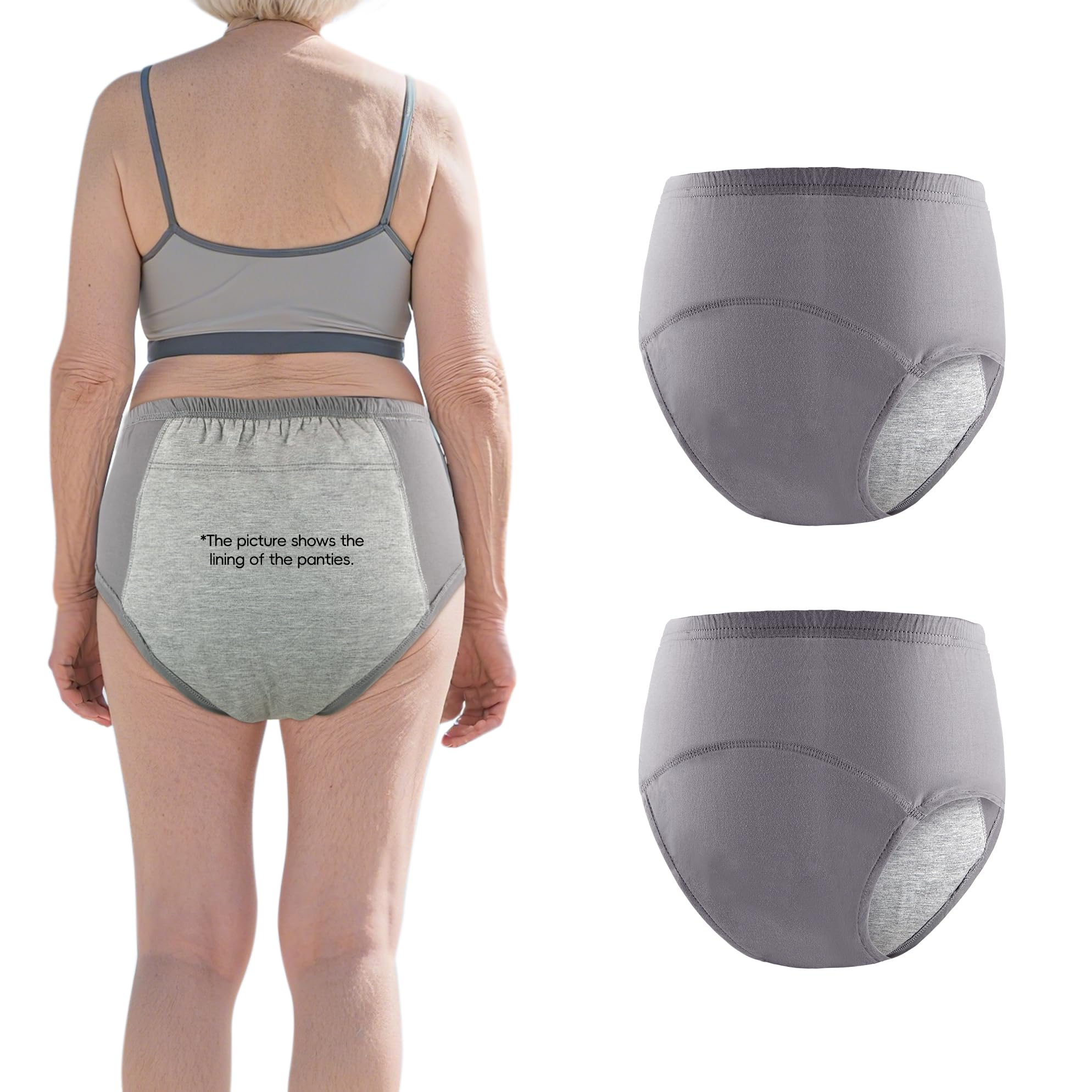 Florith diaper cover front view with soft fabric and leak protection.