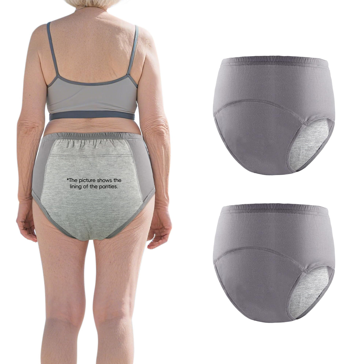 Florith diaper cover front view with soft fabric and leak protection.
