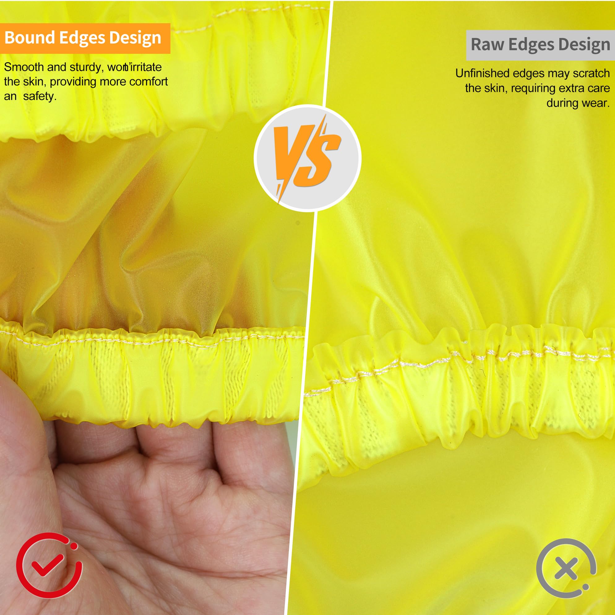 Florith reusable incontinence pants yellow M side view for confident motion