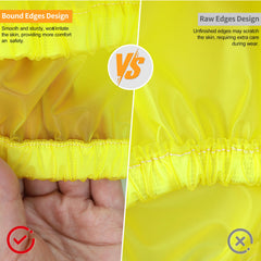 Florith reusable incontinence pants yellow M side view for confident motion