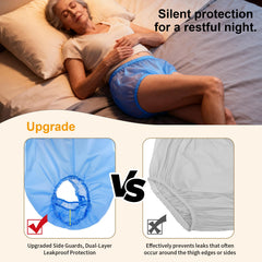 Florith soft TPU material in blue provides discreet, comfortable protection.