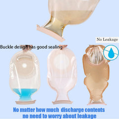 Flosmore-curved-closure drainable pouch clamp adapts to body curves for comfort.