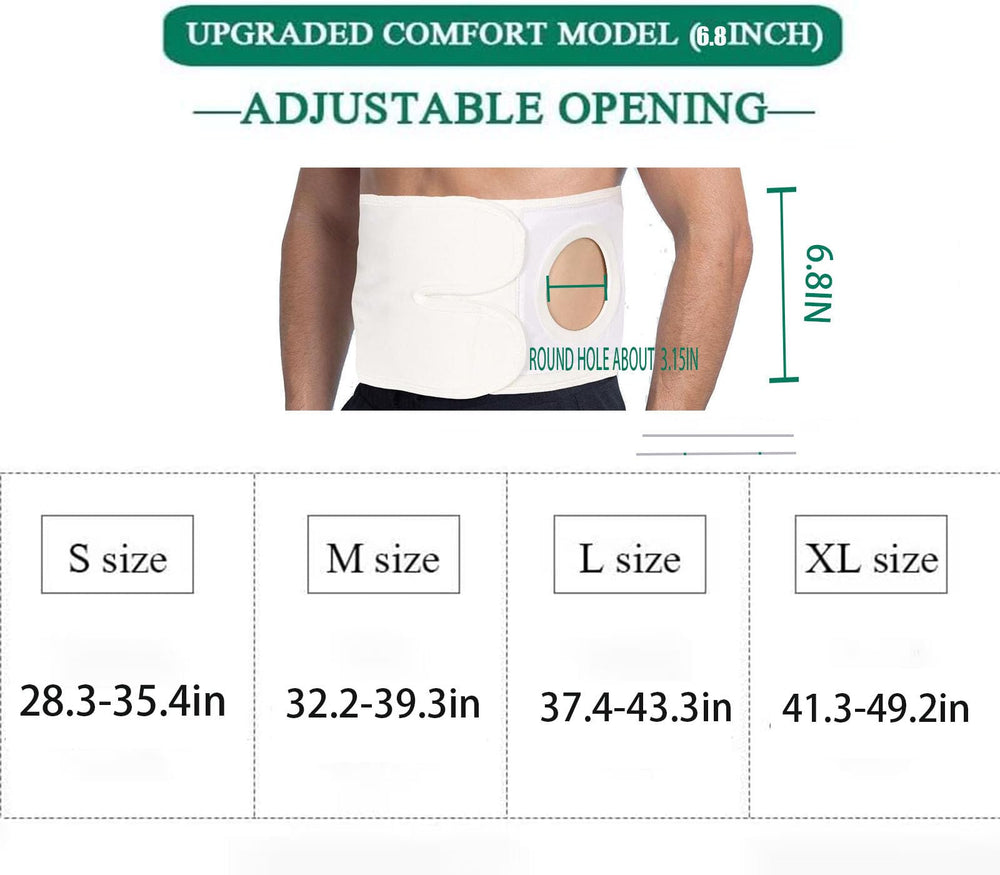 Flosmore ostomy belt remains discreet under clothing for daily concealment.