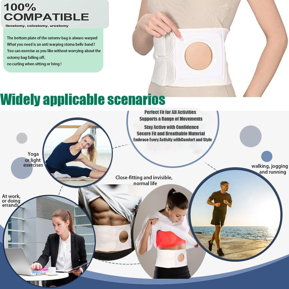 Flosmore ostomy belt is washable and reusable for everyday versatility.