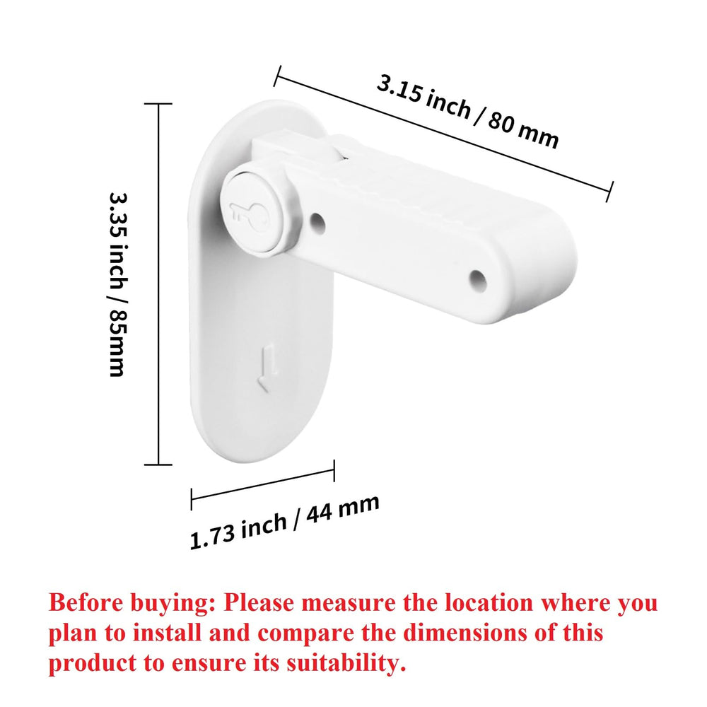Flowden adhesive door lock installation demonstrates easy no-drill setup for parents