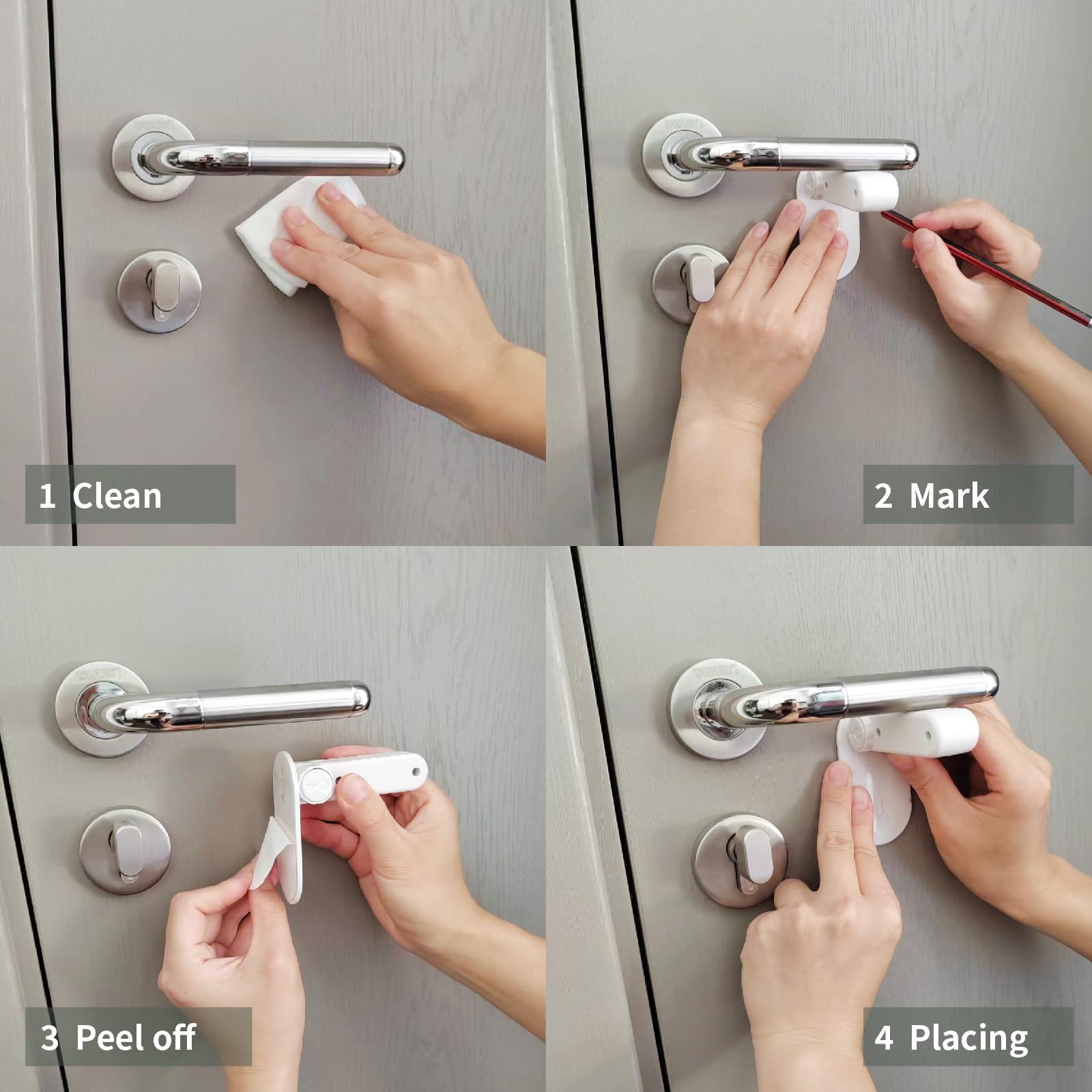 Flowden child safety lock on window edge for multi-functional placement