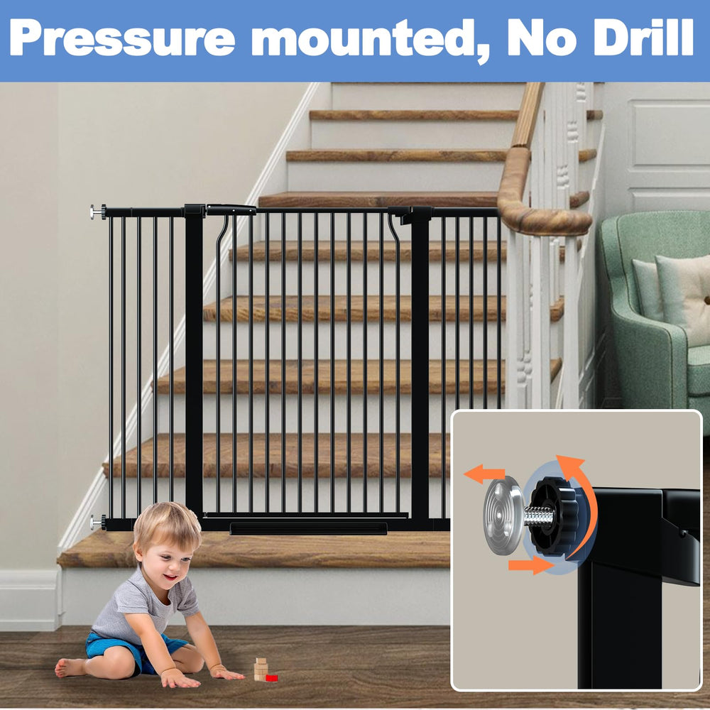 Flower Frail auto-close feature ensures safe, hands-free doorway passage.