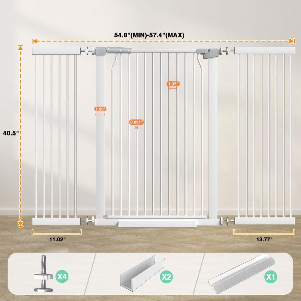 Flower Frail no-drill installation protects walls while securing space