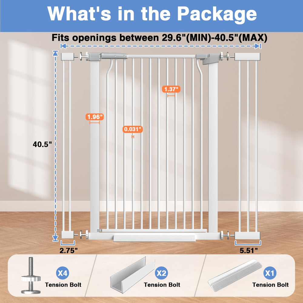flower frail safe gate for doorways and kitchens