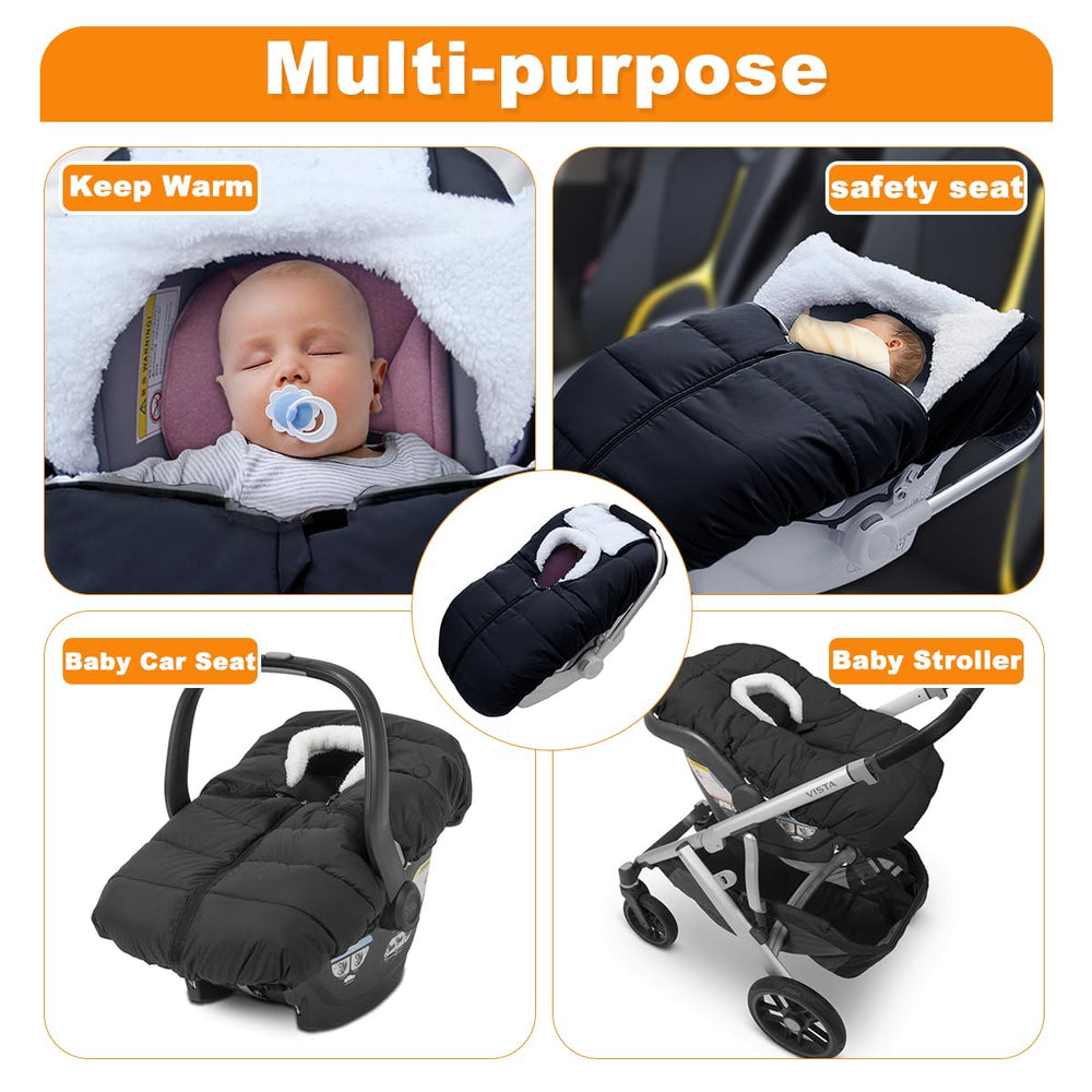 Flower Frail travel-ready baby cover makes quick trips smoother