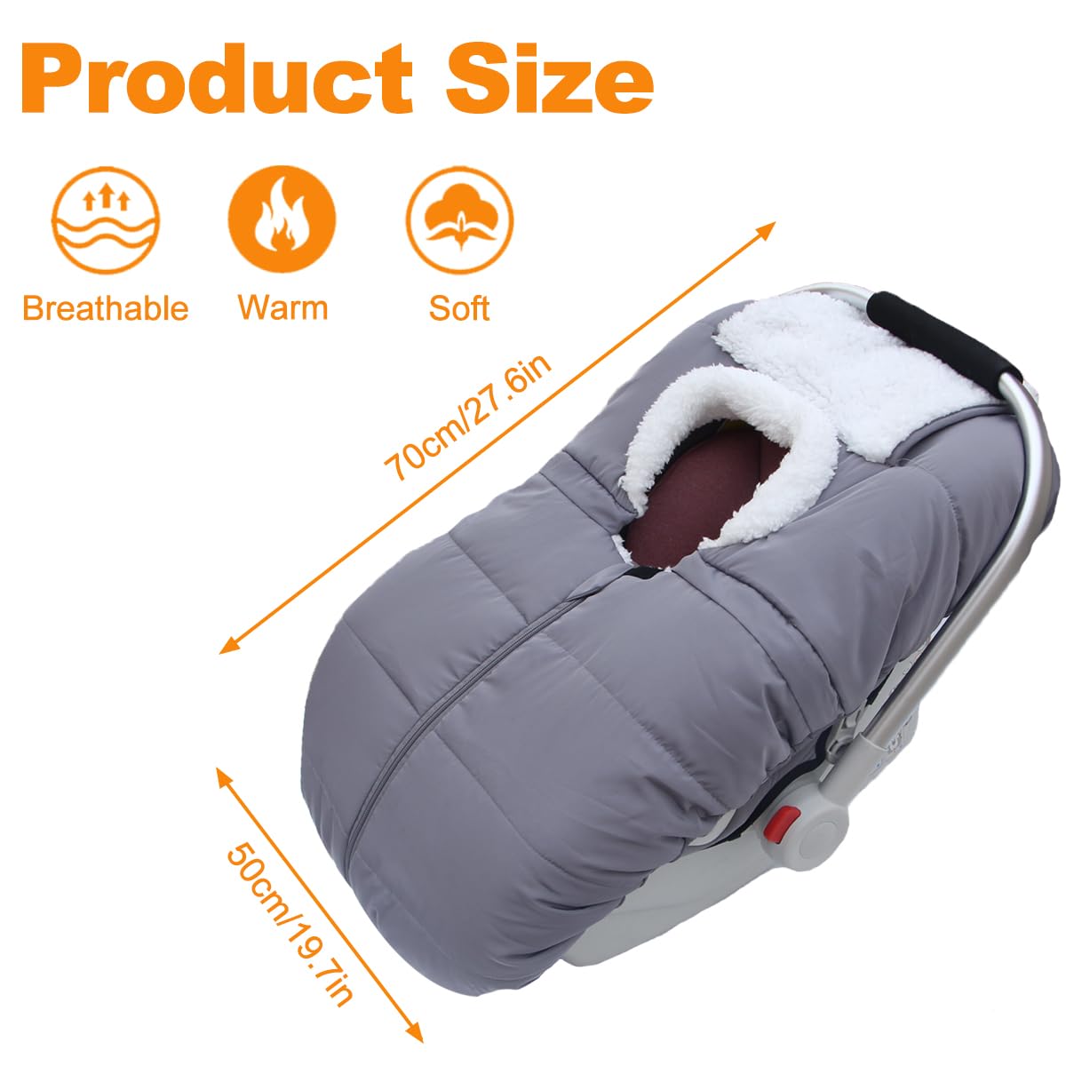 Flower Frail travel-friendly cover is easy to carry