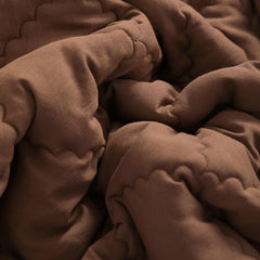 FLXXIE coffee machine-washable comforter ready for easy care.