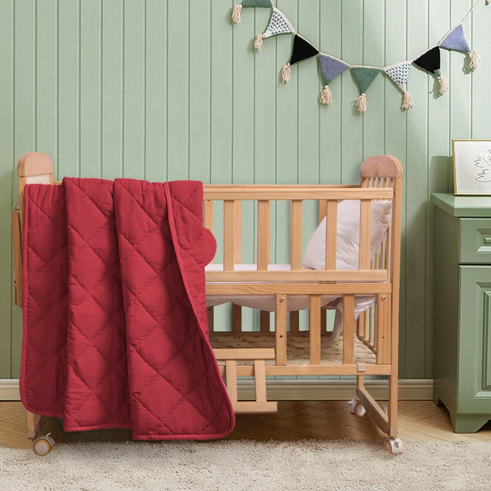 FLXXIE comforter in stroller setup, showcasing travel-friendly lightweight design.