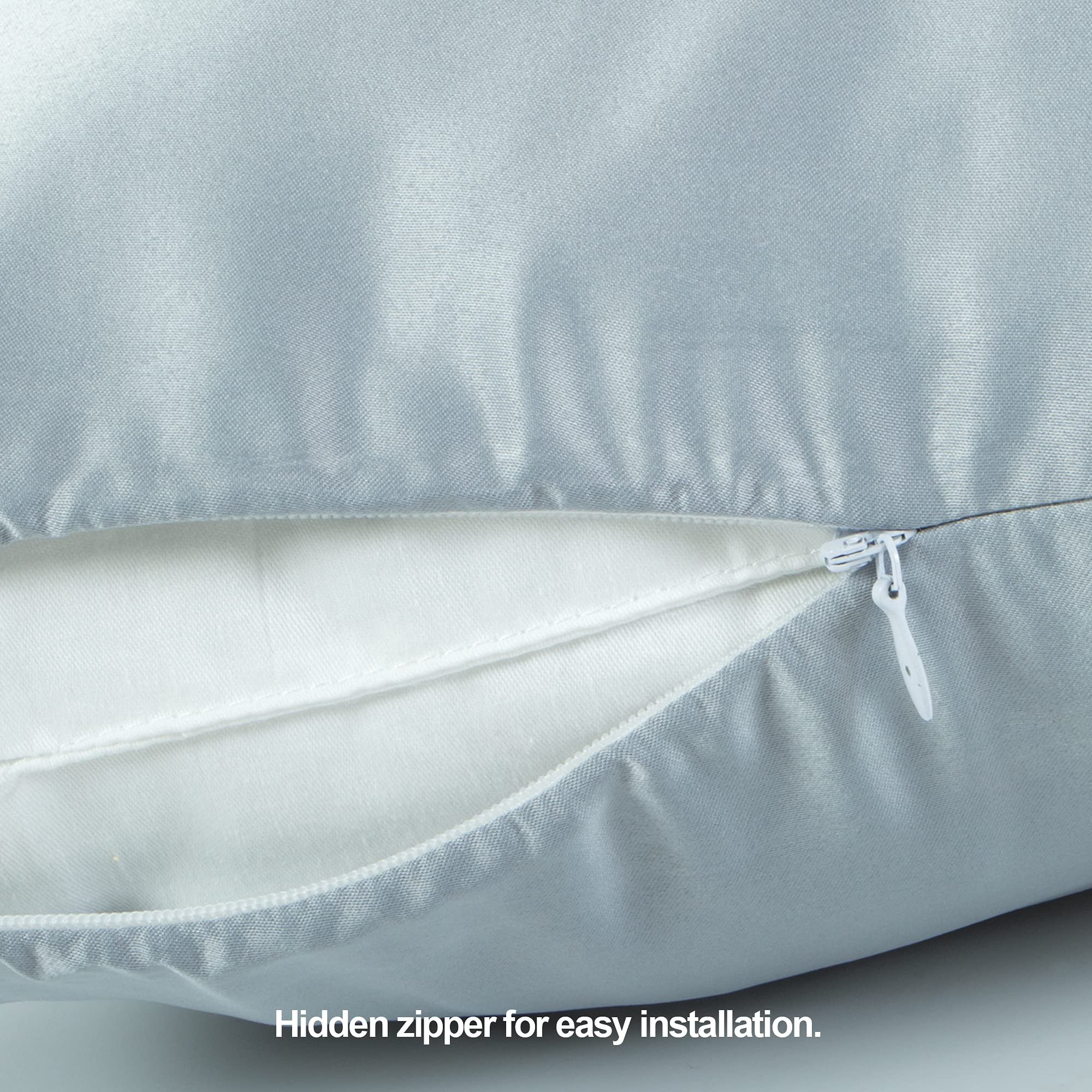 FLXXIE pillowcase is machine washable in cold water for easy care