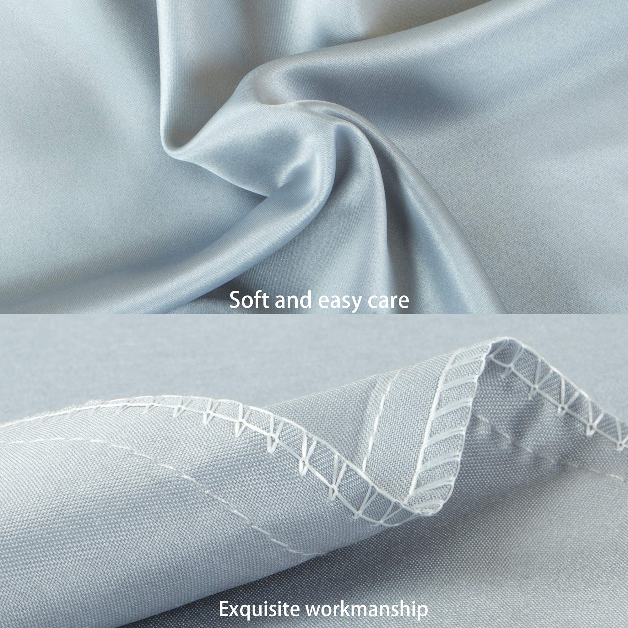 FLXXIE travel-friendly satin pillowcase in a two-pack for on-the-go comfort
