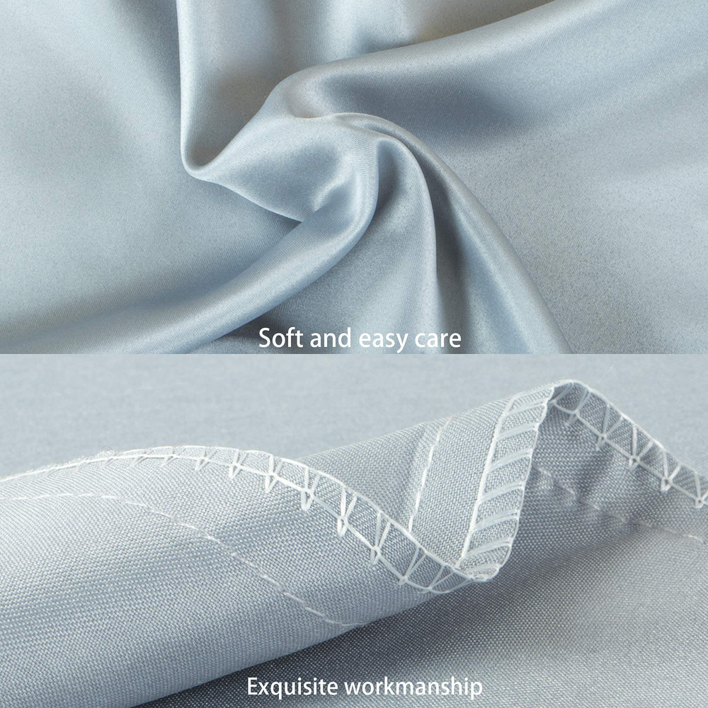 FLXXIE travel-friendly satin pillowcase in a two-pack for on-the-go comfort