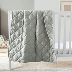 FLXXIE toddler comforter with soft-microfiber outer offers gentle comfort for nap time.