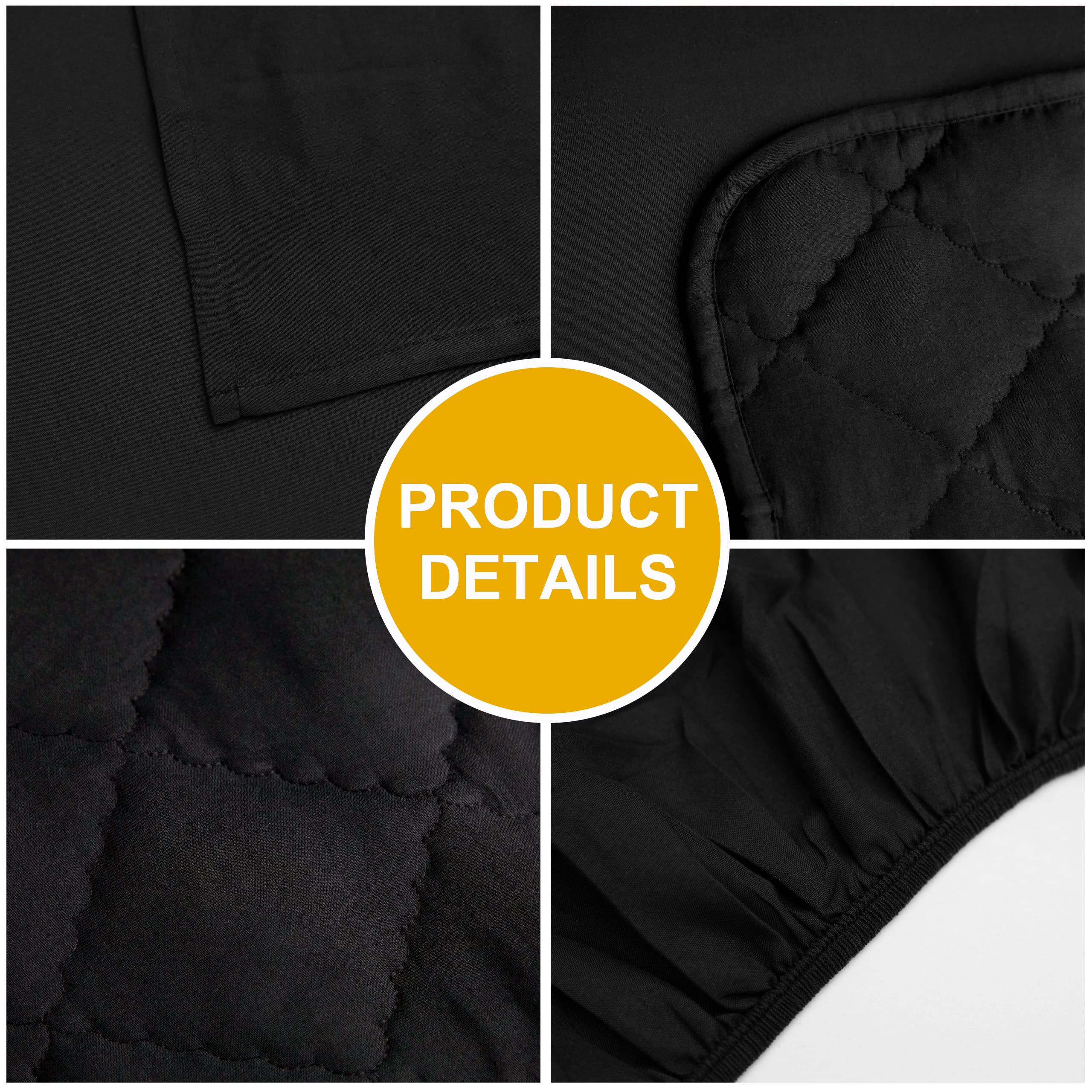 FLXXIE fitted sheet 28x52+8 with elastic edges ensures snug sleep