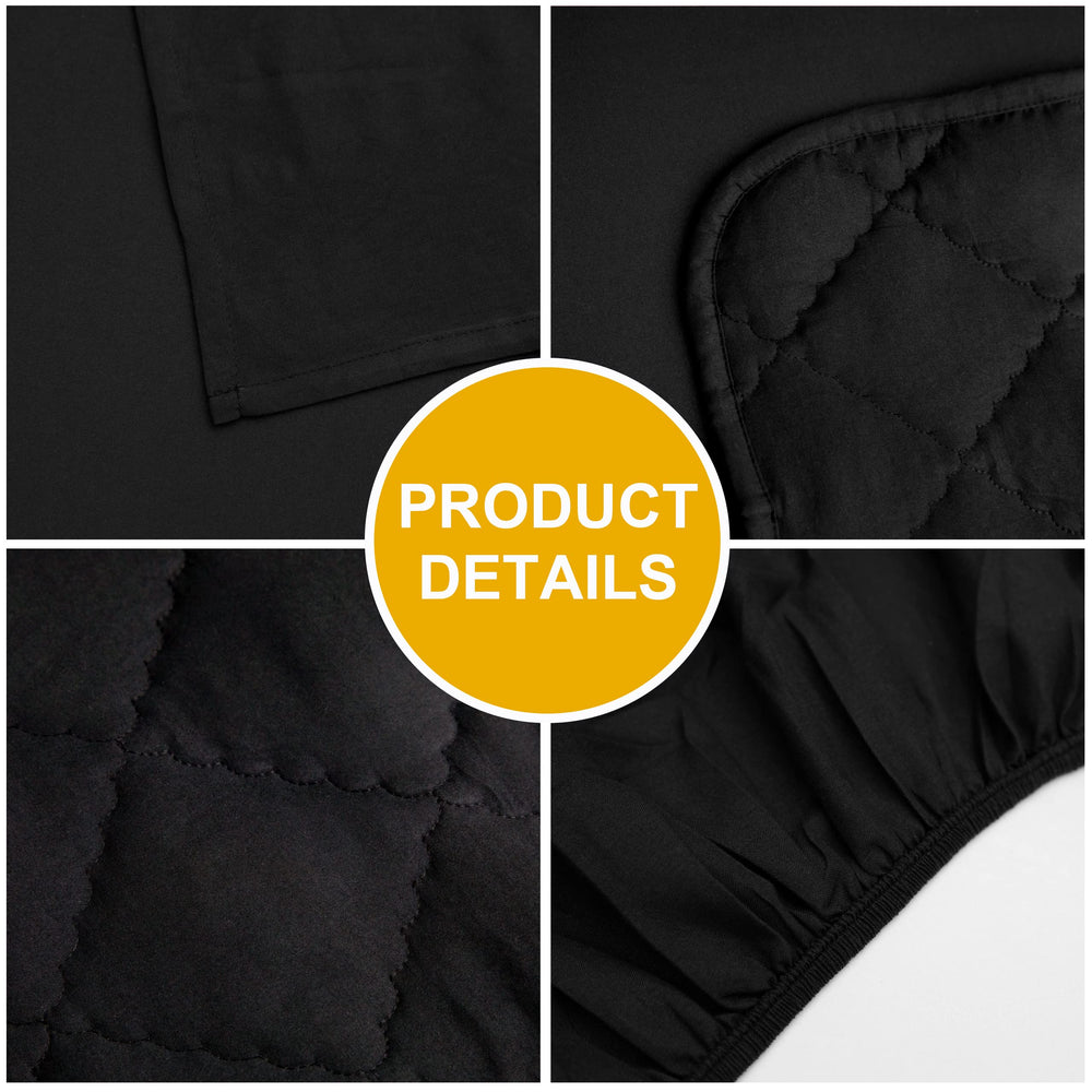 FLXXIE fitted sheet 28x52+8 with elastic edges ensures snug sleep