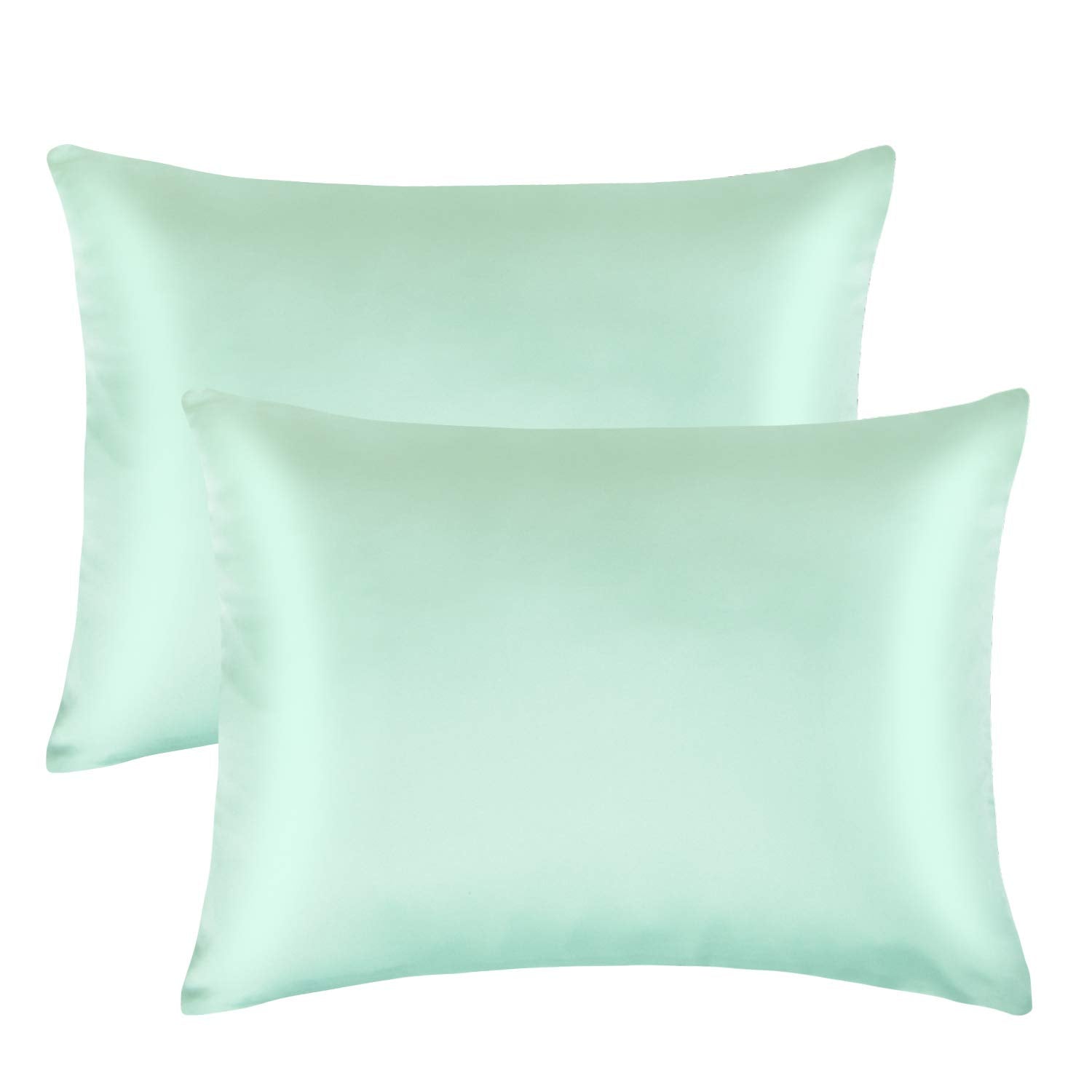 FLXXIE toddler satin pillowcase 13x18 in navy, two-pack, perfect for restful toddler sleep.