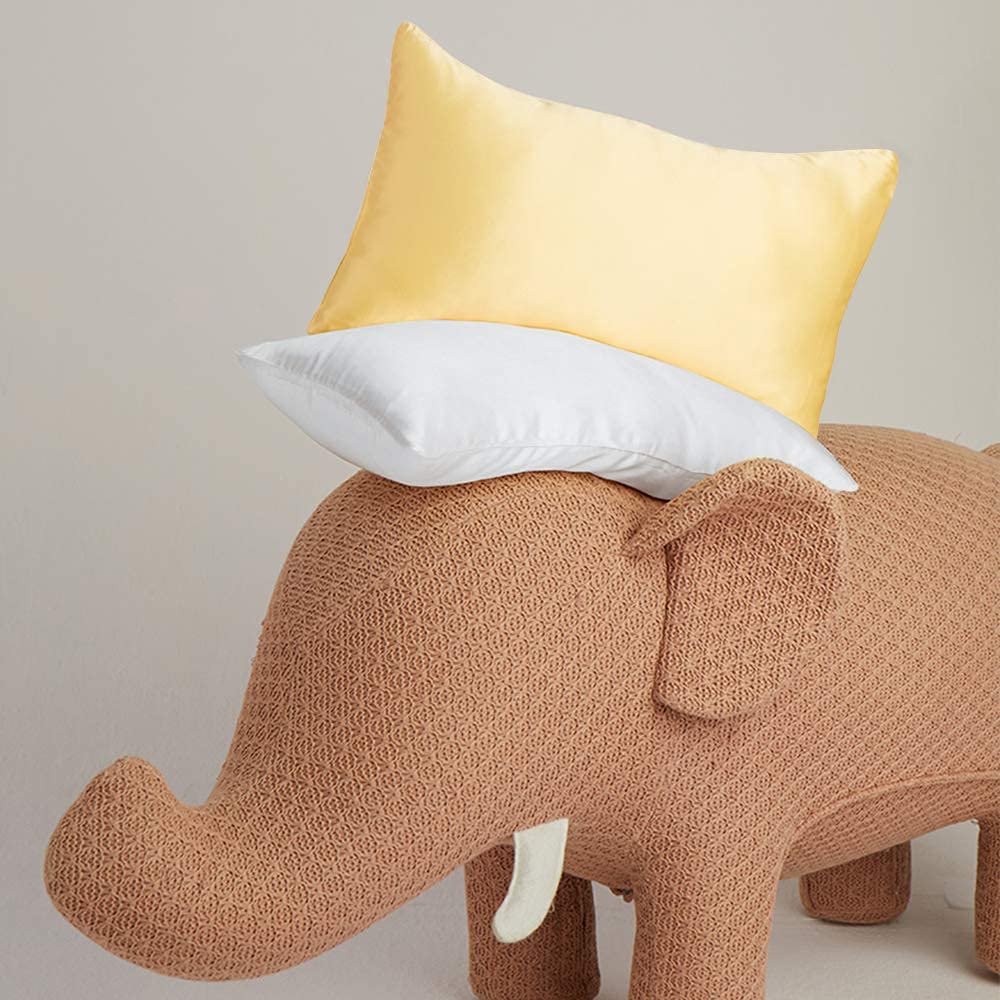 Two-pack satin pillowcase by FLXXIE with color-matching versatility