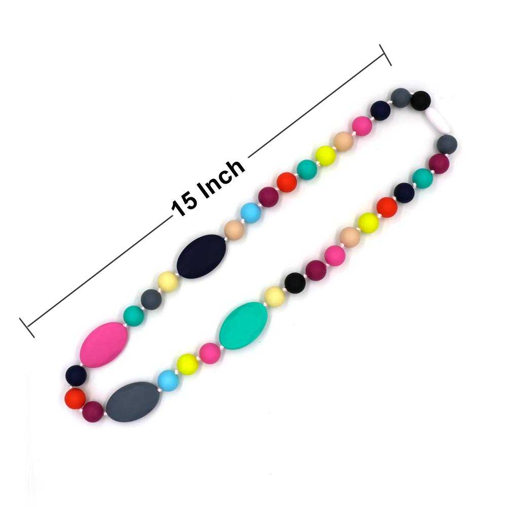 Flyaway chew necklace close-up illustrates multifunctional use for focus and self-regulation.