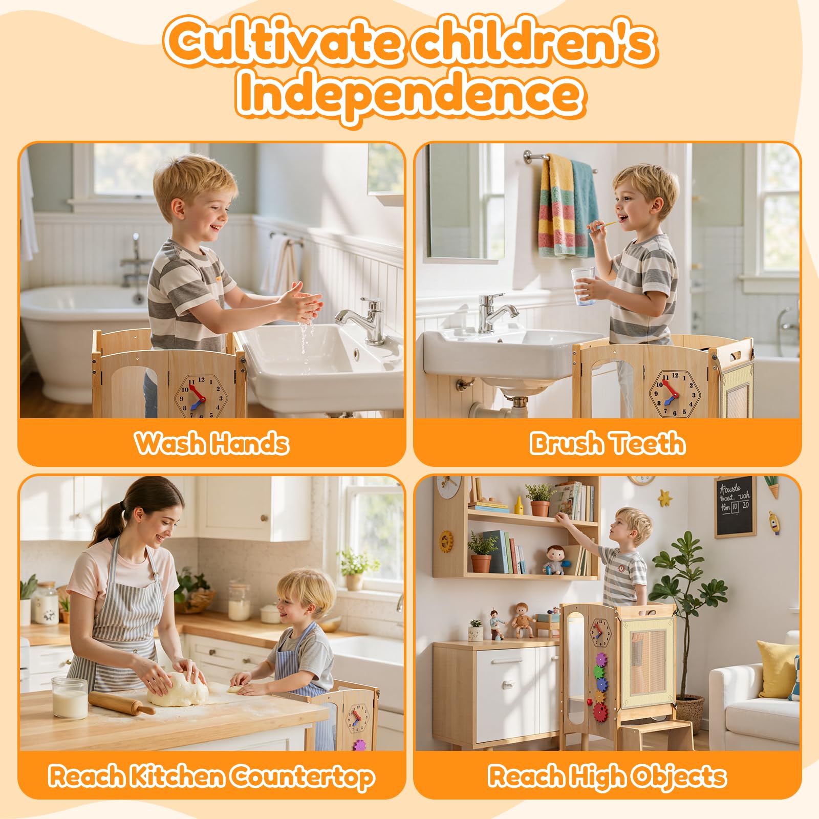 FlyingBoom Montessori activity games boost early cognitive and motor skills.