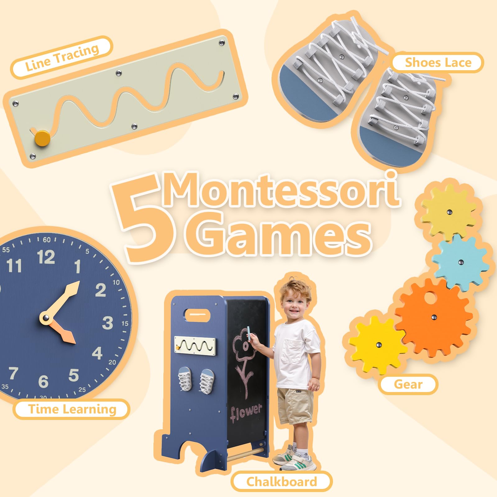 FlyingBoom gears and labyrinth invite curious exploration.
