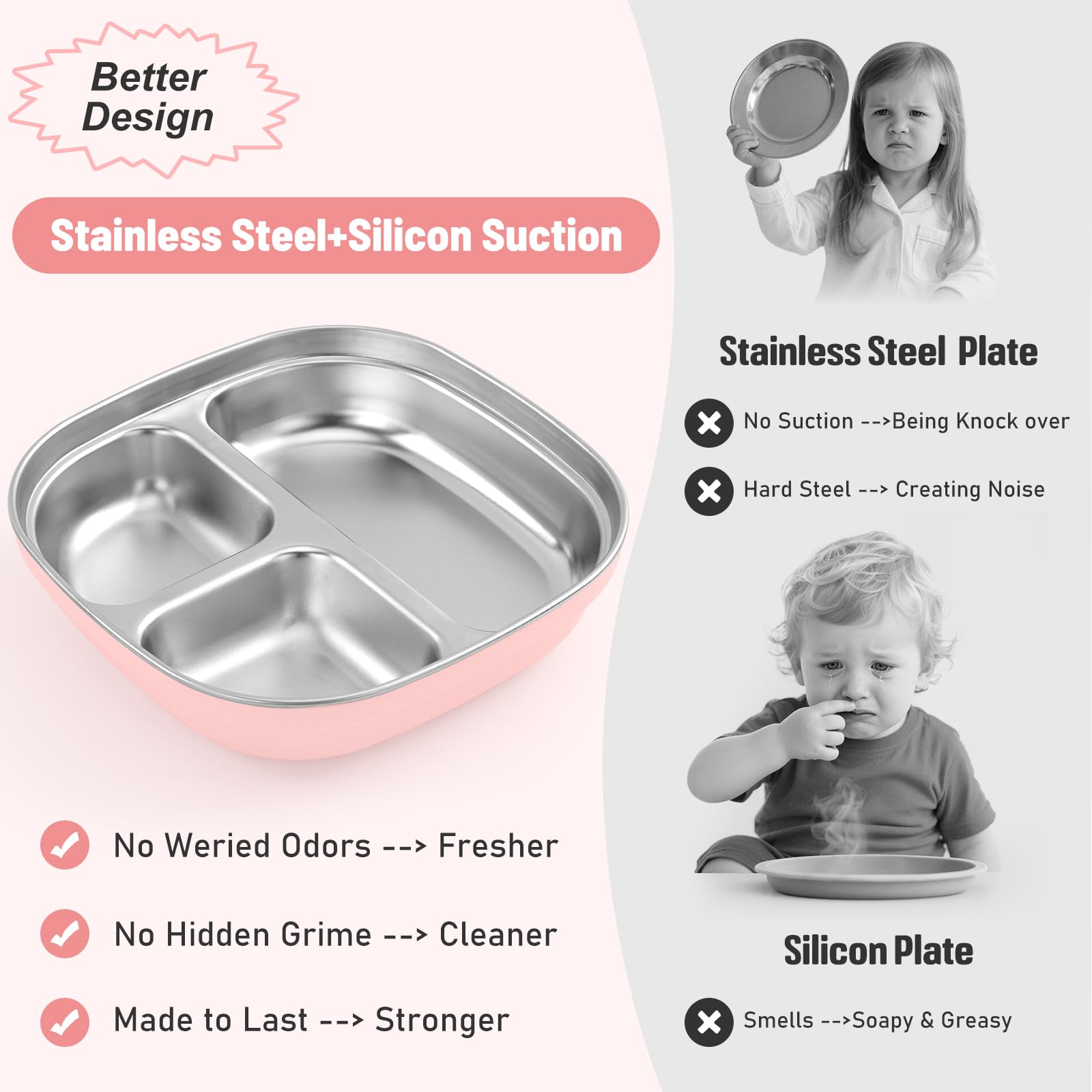 Flysich BPA-free dinnerware offers durable, shatterproof performance for busy families.