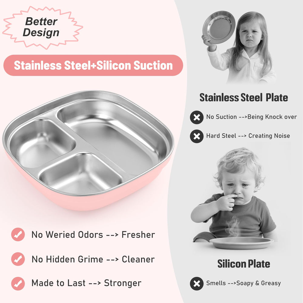 Flysich BPA-free dinnerware offers durable, shatterproof performance for busy families.