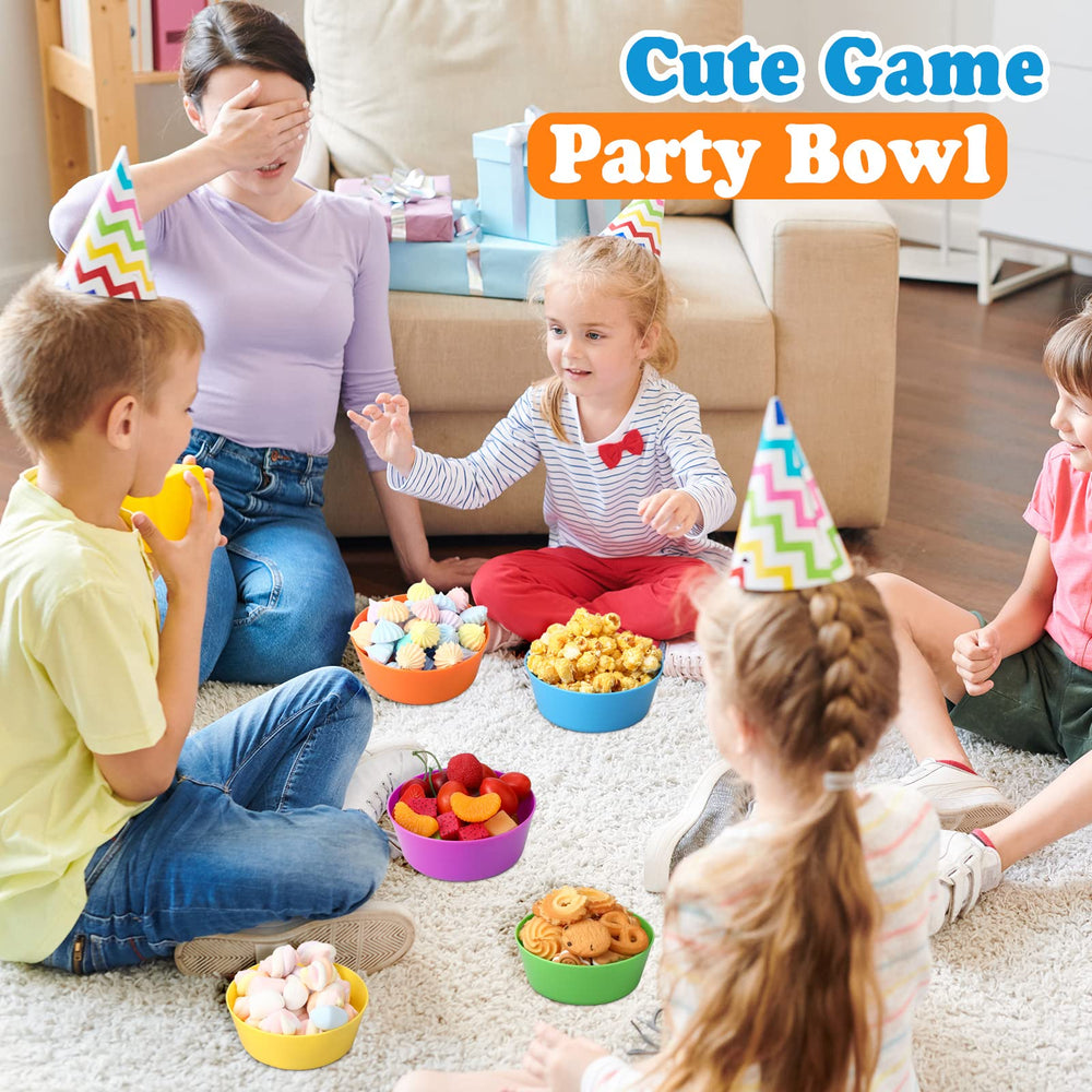 Foaincore Kids Bowls orange 10oz durable for soups and snacks