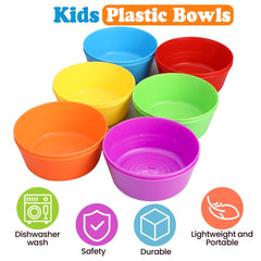 Foaincore Kids Bowls yellow 10oz brighten lunchtime and family picnics