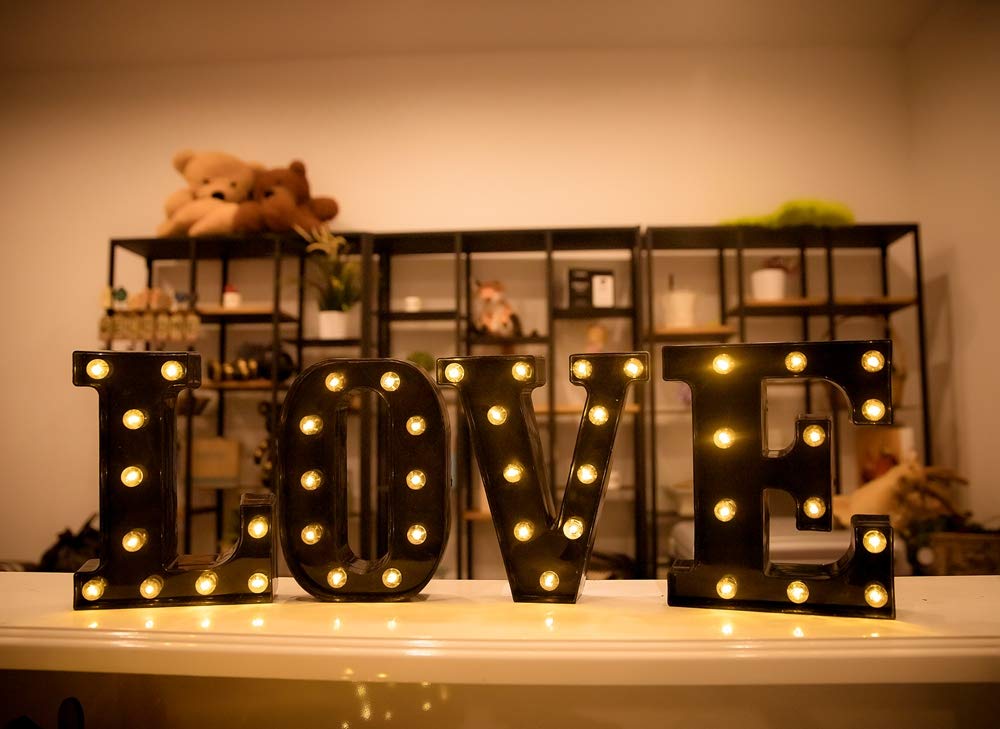 Foaky Christmas and home bar LED marquee for festive ambiance.