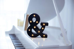 Foaky marquee sign powered by 2 AA batteries for flexible night light