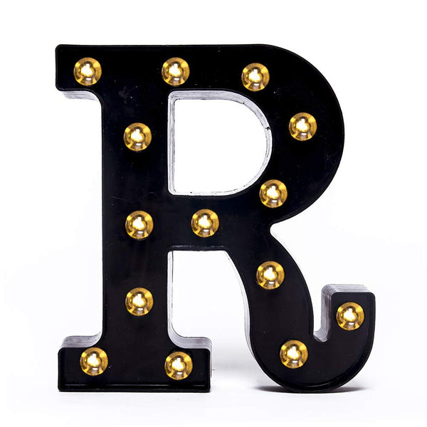 Foaky LED marquee letters night light with portable design for home or events