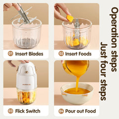 FOBISABI baby food maker dishwasher-safe – easy cleanup after busy feeding sessions.